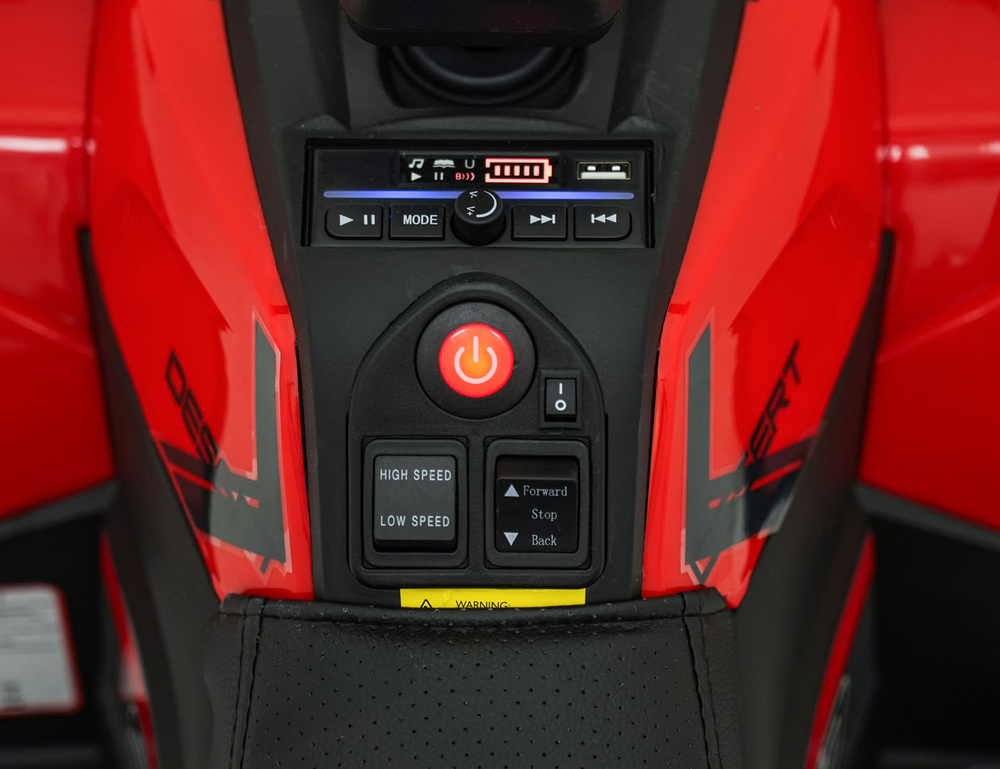 Pojazd Quad ATV Robust 01 Czerwony