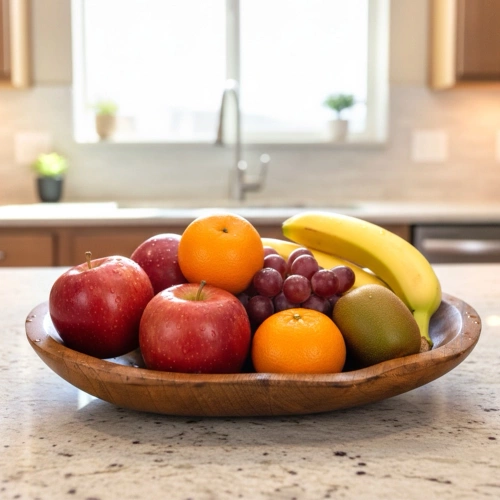 Talerz do serwowania drewniany MANGO 30x30 cm