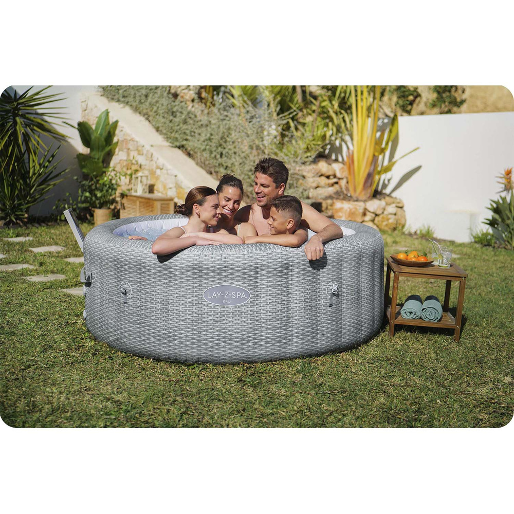 Dmuchane SPA Lay-Z Bali Grey 6 osobowe Bestway 6001N