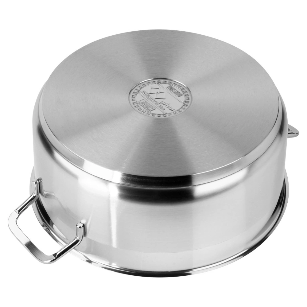 Garnek stalowy z pokrywką ANETT 30 cm, 8,5 l