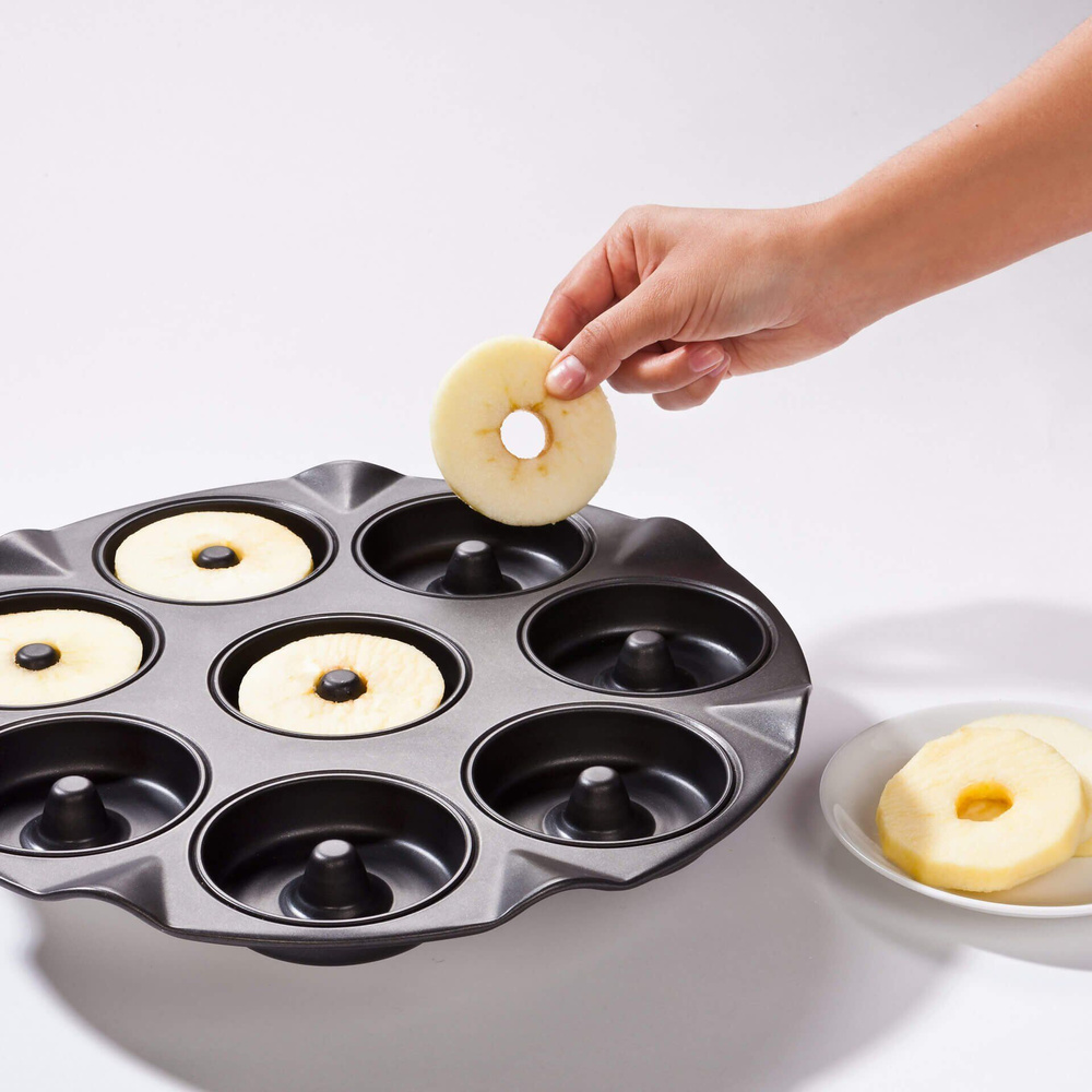 Forma do pieczenia 8 części Black Metallic Zenker