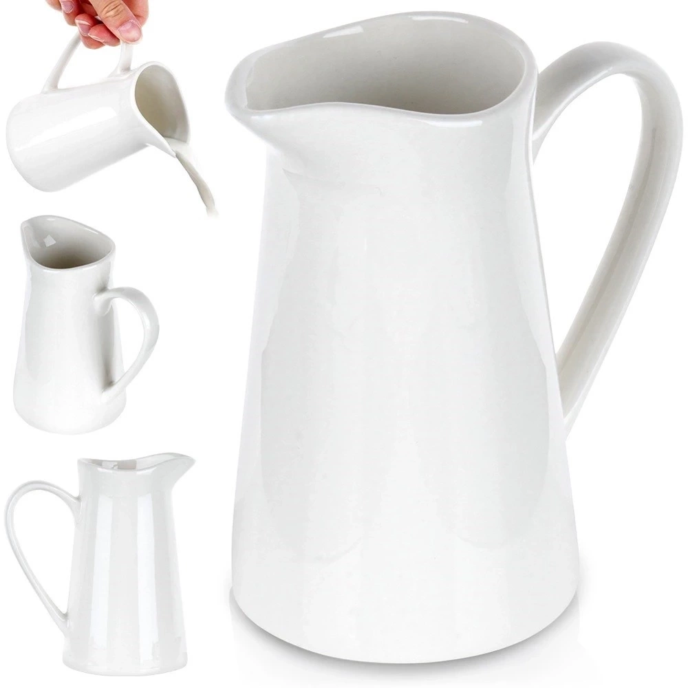 Mlecznik porcelanowy biały 200 ml