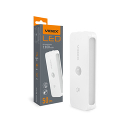 LAMPKA NOCNA LED Z AKUMULATOREM I CZUJNIKIEM RUCHU VIDEX VL-NL053W-S