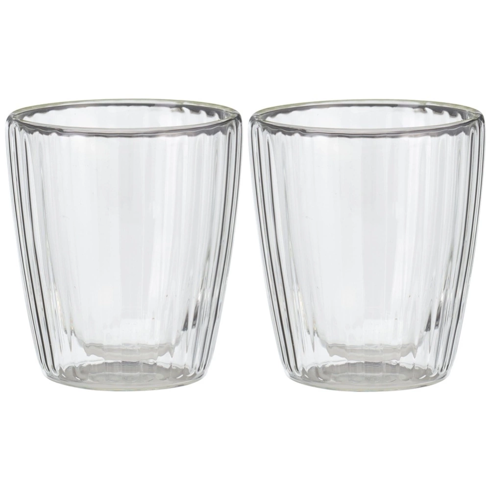 Szklanki termiczne z podwójną ścianką do kawy i herbaty 230 ml 2 szt.