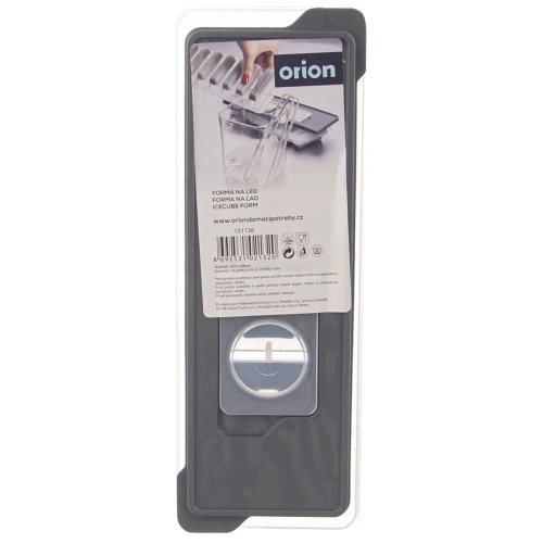 Forma do kostek lodu silikonowa z pokrywką 26,5x9,5 cm