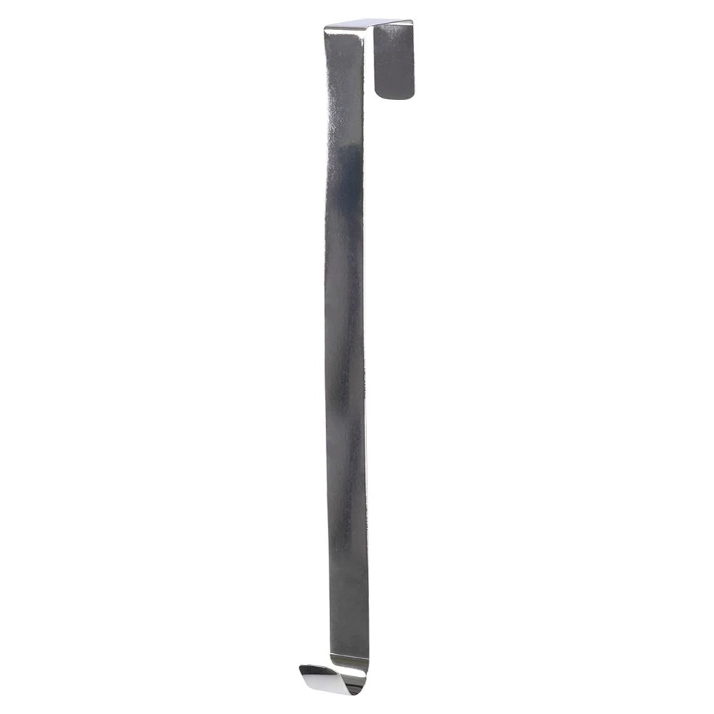 Wieszak na wianek metalowy srebrny 30 cm