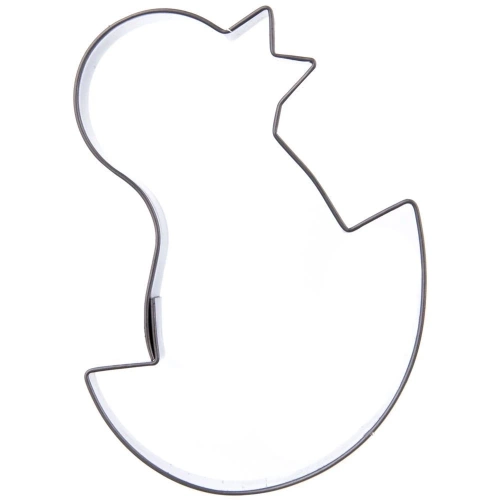Wykrawacz do ciastek stalowy kurczątko 7 cm