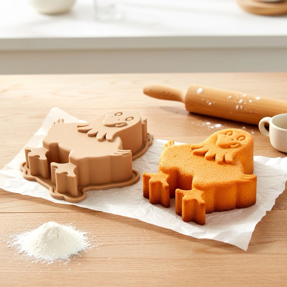 Forma do pieczenia silikonowa kura 19,5x15x4 cm