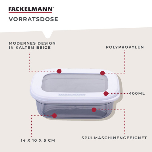 Pojemnik prostokątny Be The Move, 400 ml FACKELMANN