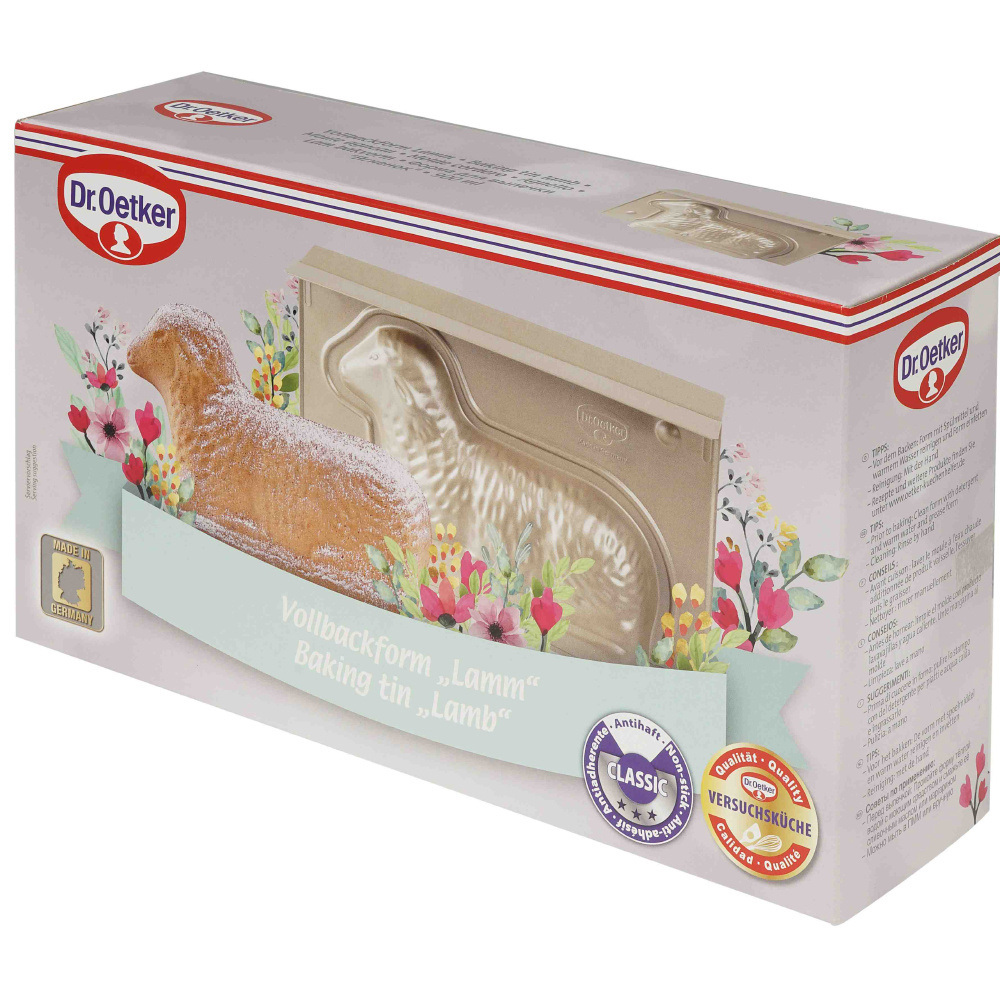 Forma do pieczenia wielkanocna Zając 0,6l baranek 0,9L Dr.Oetker zestaw
