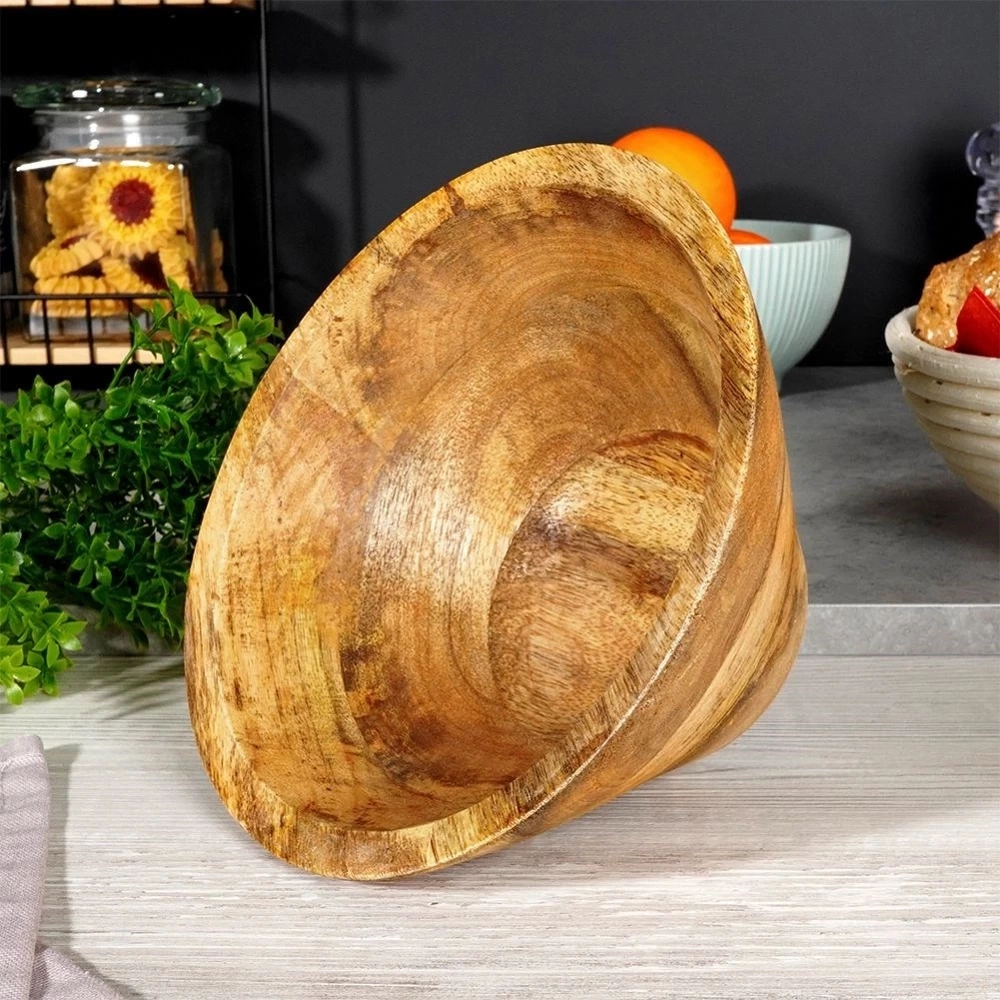 Miska drewniana 19,5 cm, 1 l