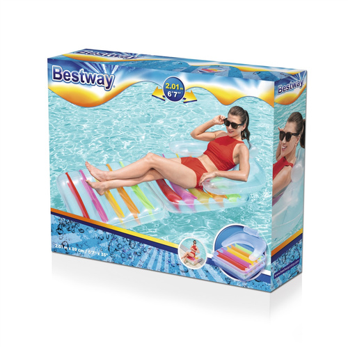 Dmuchany materac, fotel, leżak 201 x 89 cm Bestway 43023