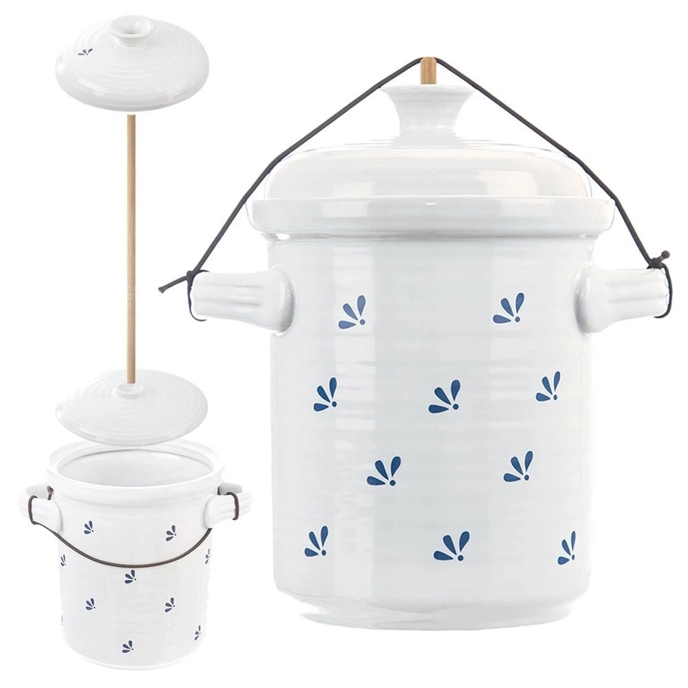 Pojemnik do kiszenia ceramiczny MODROBILA 2,5 l