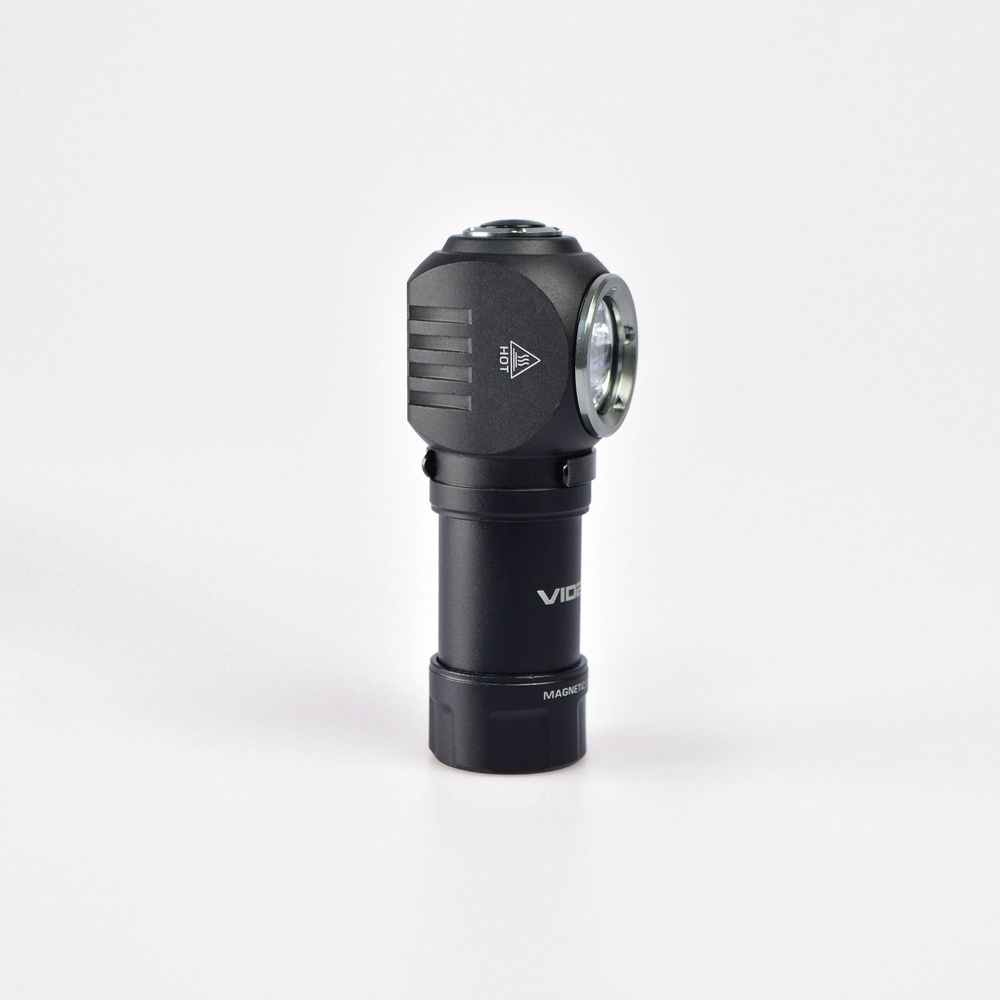 Latarka Videx 600lm IP68 LED 8 trybów zasięg 115m czołówka +PASEK NA GŁOWĘ