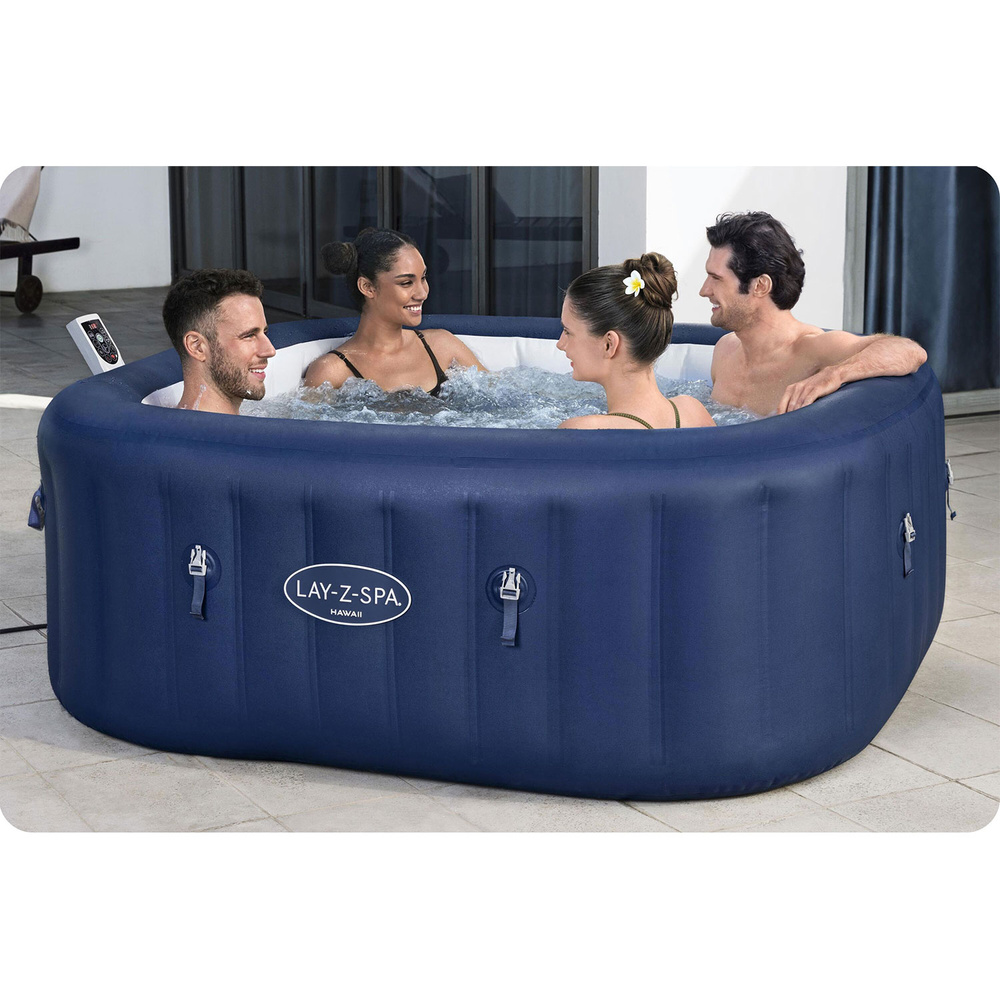 Bestway Lay-Z-Spa HAWAII hydromasaż wbudowana pompa WiFi aplikacja 6001H