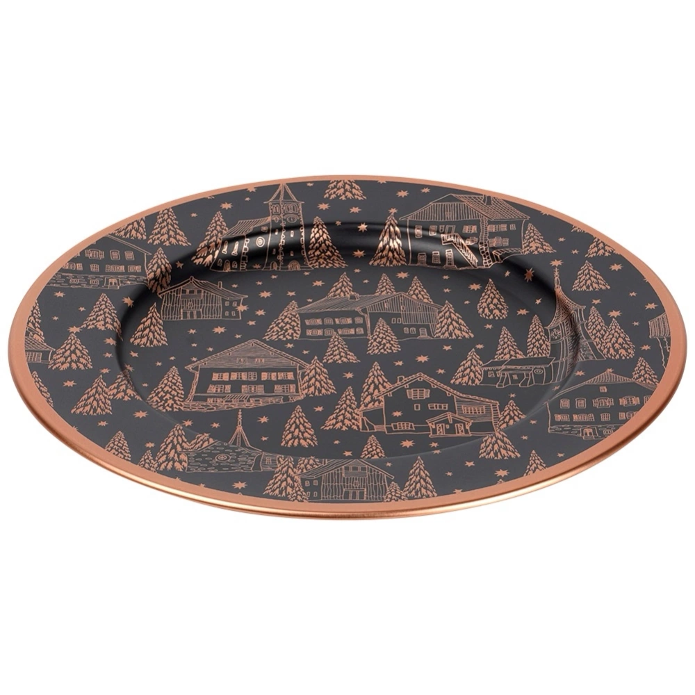 Podtalerz czarny miedziany 33 cm