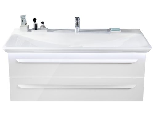 Szafka pod umywalkę BIAŁA 120 cm LANZET 7203312
