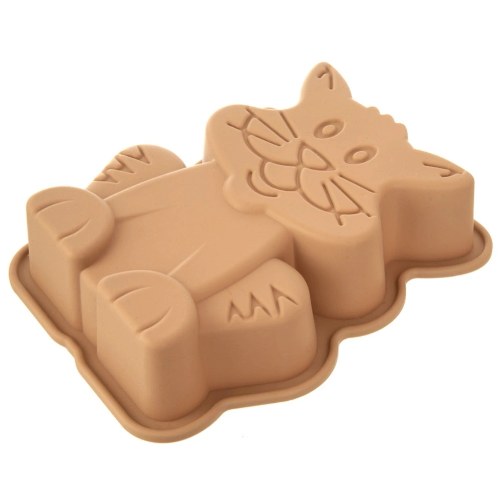 Forma do pieczenia silikonowa kot 20x16x4,5 cm