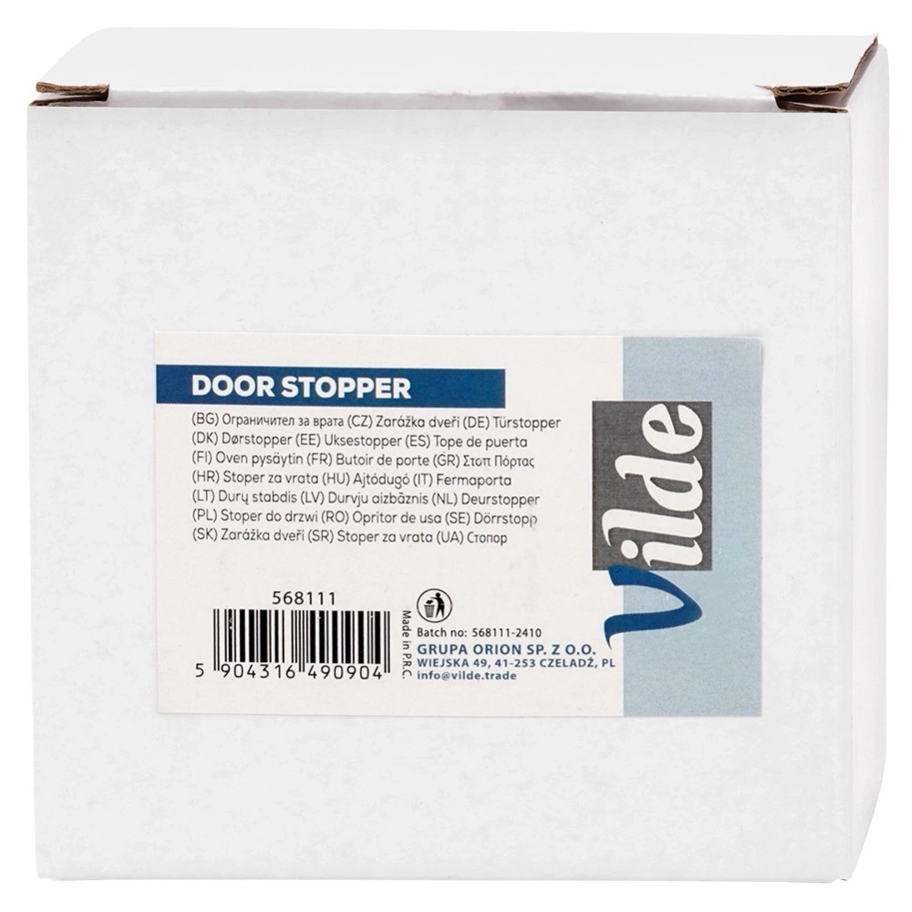 Stoper do drzwi stalowy 11,5x5,5 cm