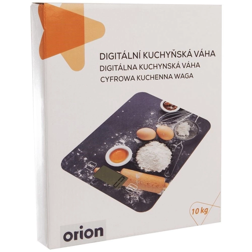 Waga kuchenna szklana elektroniczna płaska 10 kg