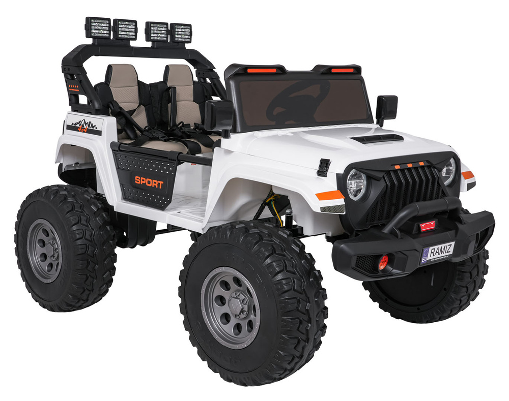 Pojazd Extreme Sport 4x4 Biały