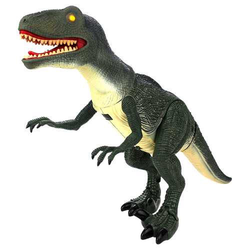 Duży interaktywny dinozaur Velociraptor - chodzi, ryczy i świeci 