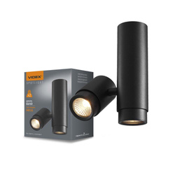 Oprawa sufitowa punktowa VIDEX-2XGU10-ARIZA-BLACK