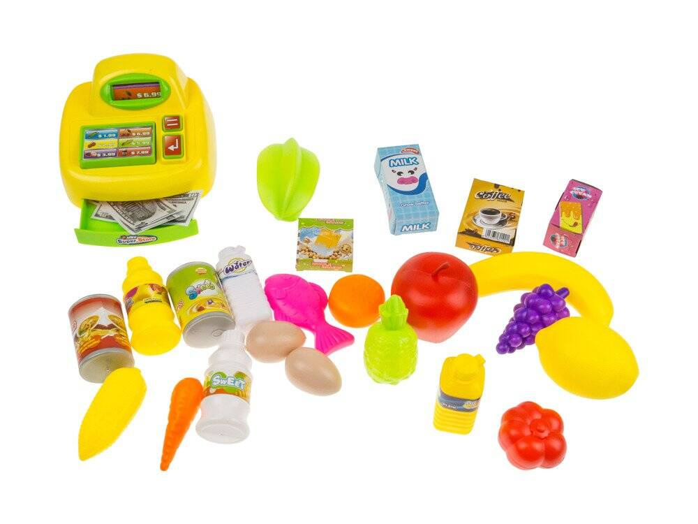 DUŻY Supermarket mini sklep spożywczy kasa