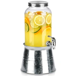 Słój do napojów z kranikiem i stojakiem 3,2 l