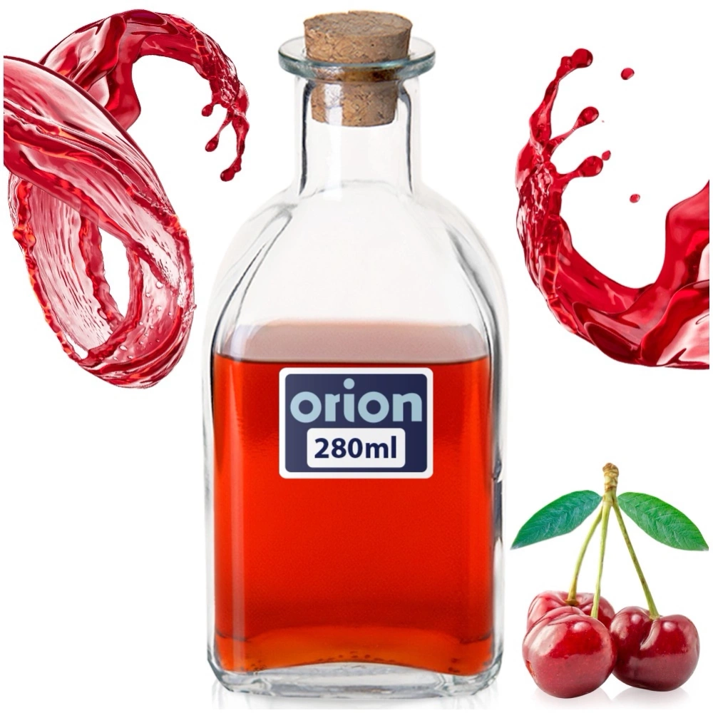 Butelka z korkiem szklana 270 ml