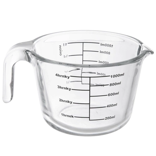Miarka kuchenna szklana 1 l