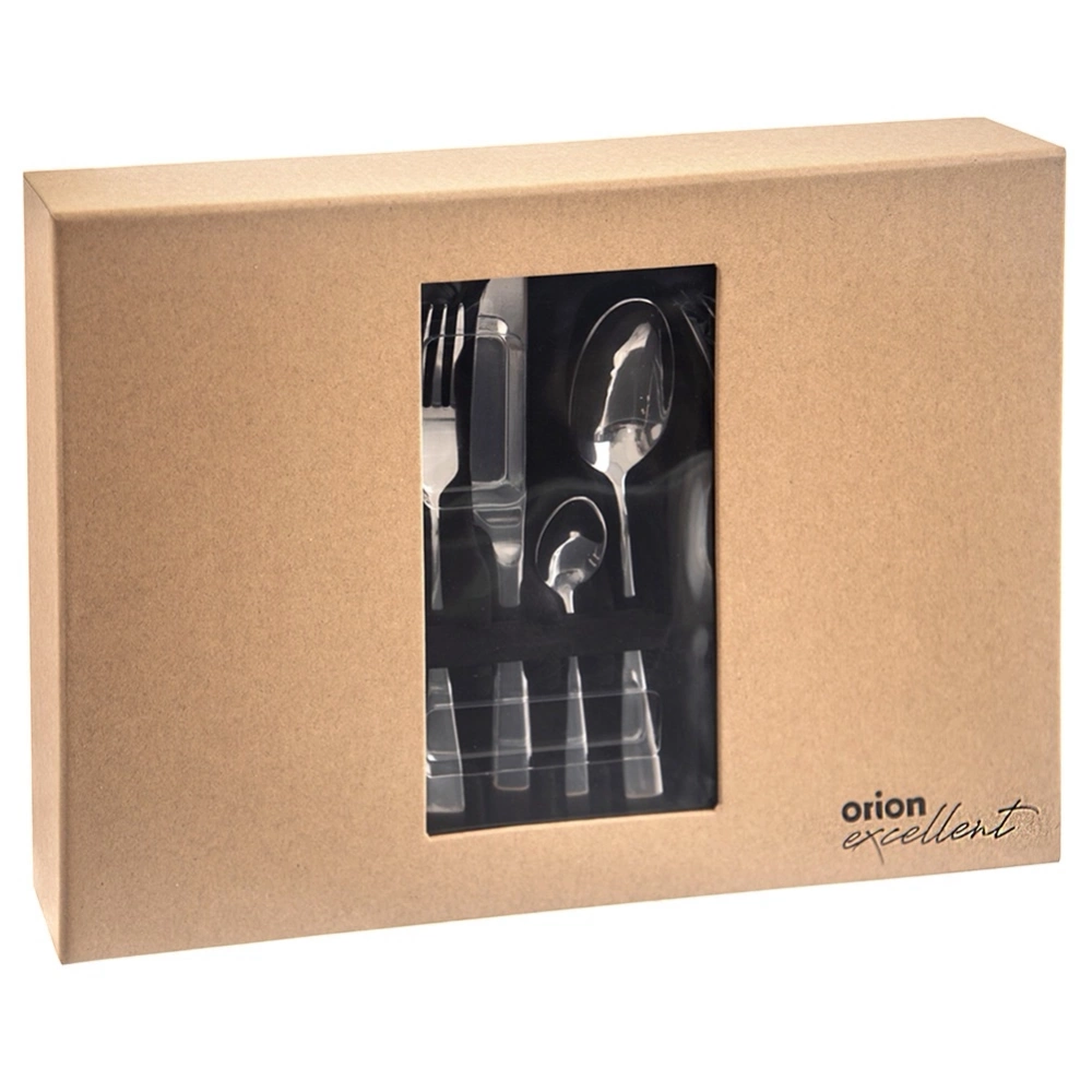 Zestaw sztućców stalowy dla 6 osób 24 el.