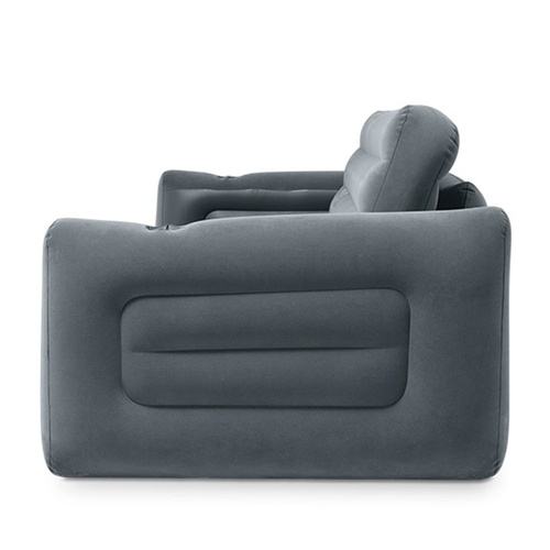 Rozkładana sofa dmuchana/ łóżko + pompka 66640 INTEX 66552 203 x 224 x 66 cm