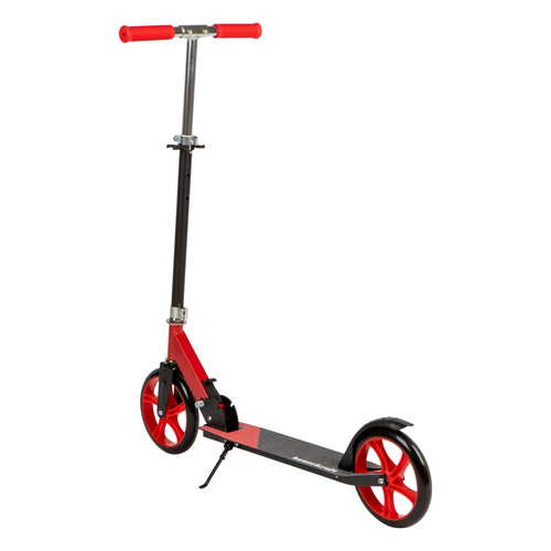 Duża składana hulajnoga 85,5 - 95,5 cm czerwona