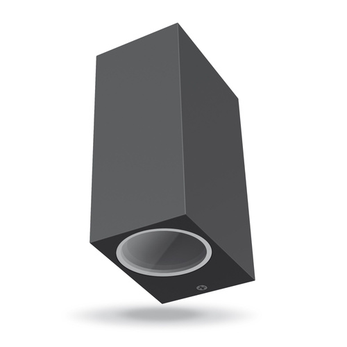Oprawa elewacyjna dwustronna VIDEX-2XGU10-ARON-GRAY