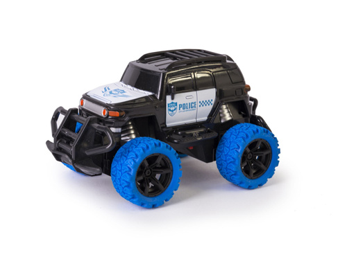 Małe auto terenowe  zdalnie sterowane POLICJA