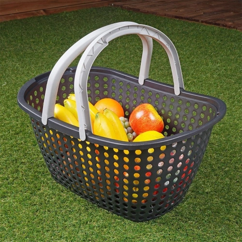 Koszyk na zakupy, piknik, grzyby 44x31x22 cm
