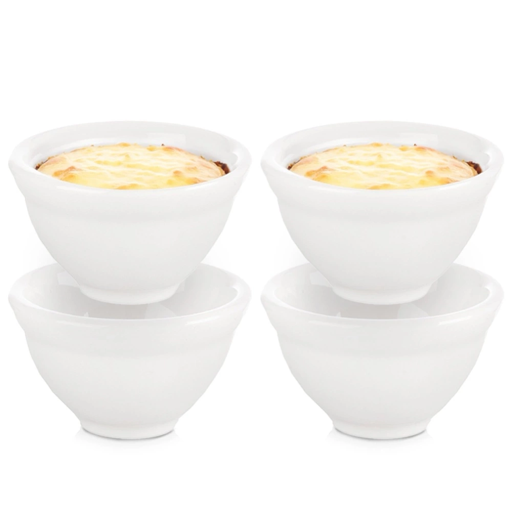 Miseczki na przekąski porcelanowe 6 cm, 40 ml 4 szt.