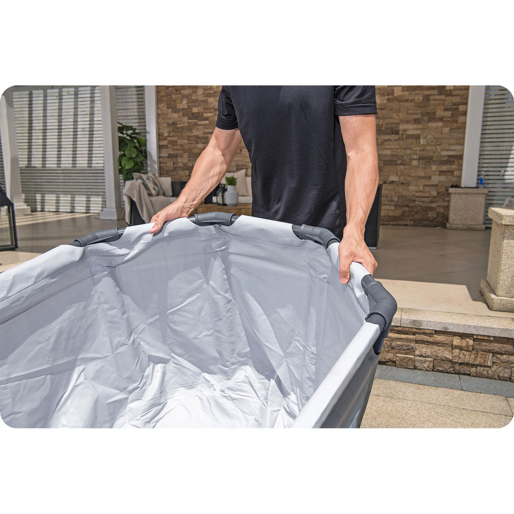 Bestway Zestaw Zbiornik do MORSOWANIA Glacial Dip + pompa 150x90cm 6002N