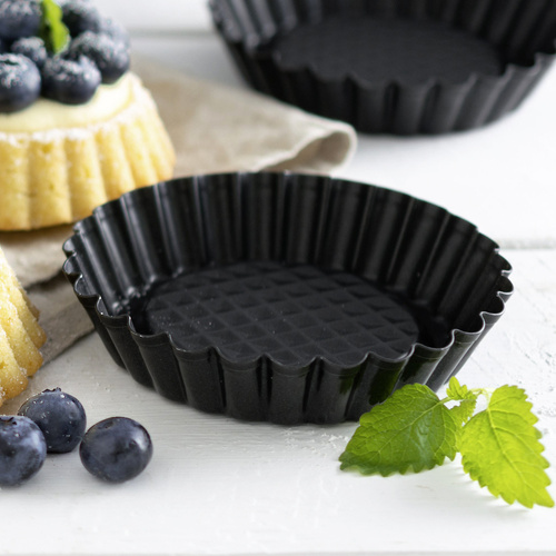 Foremki do babeczek forma do tarty 10 cm 6 sztuk Zenker 6531