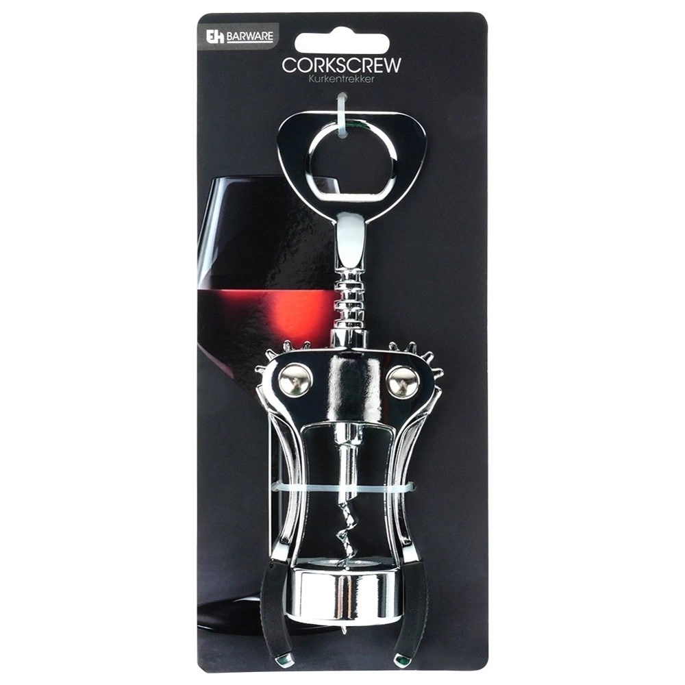Korkociąg do wina metalowy 19,5 cm