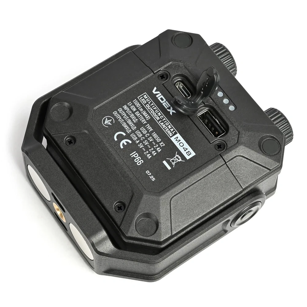 Wielofunkcyjna latarka LED zewnętrzna VIDEX 1500Lm 5000K