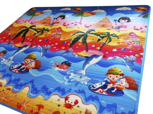 Mata piankowa dla dzieci 177x197 cm XXL