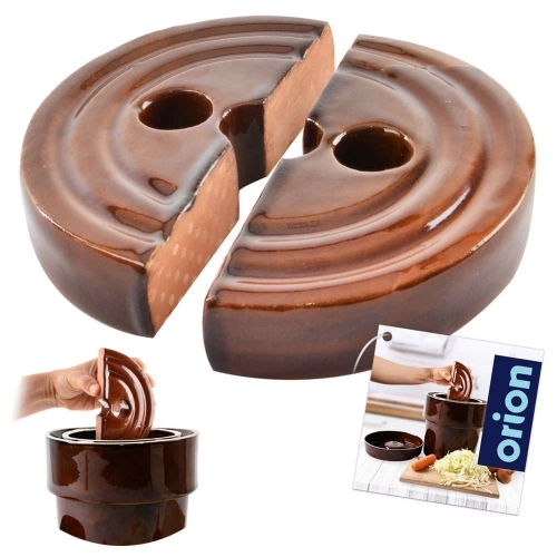 Kamień dociskowy do kiszenia ceramiczny 17 cm