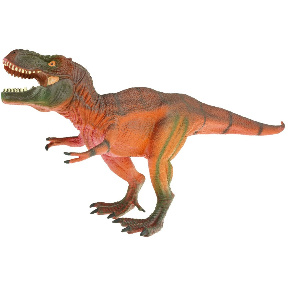 Duży dinozaur Tyranozaur figurka gumowa