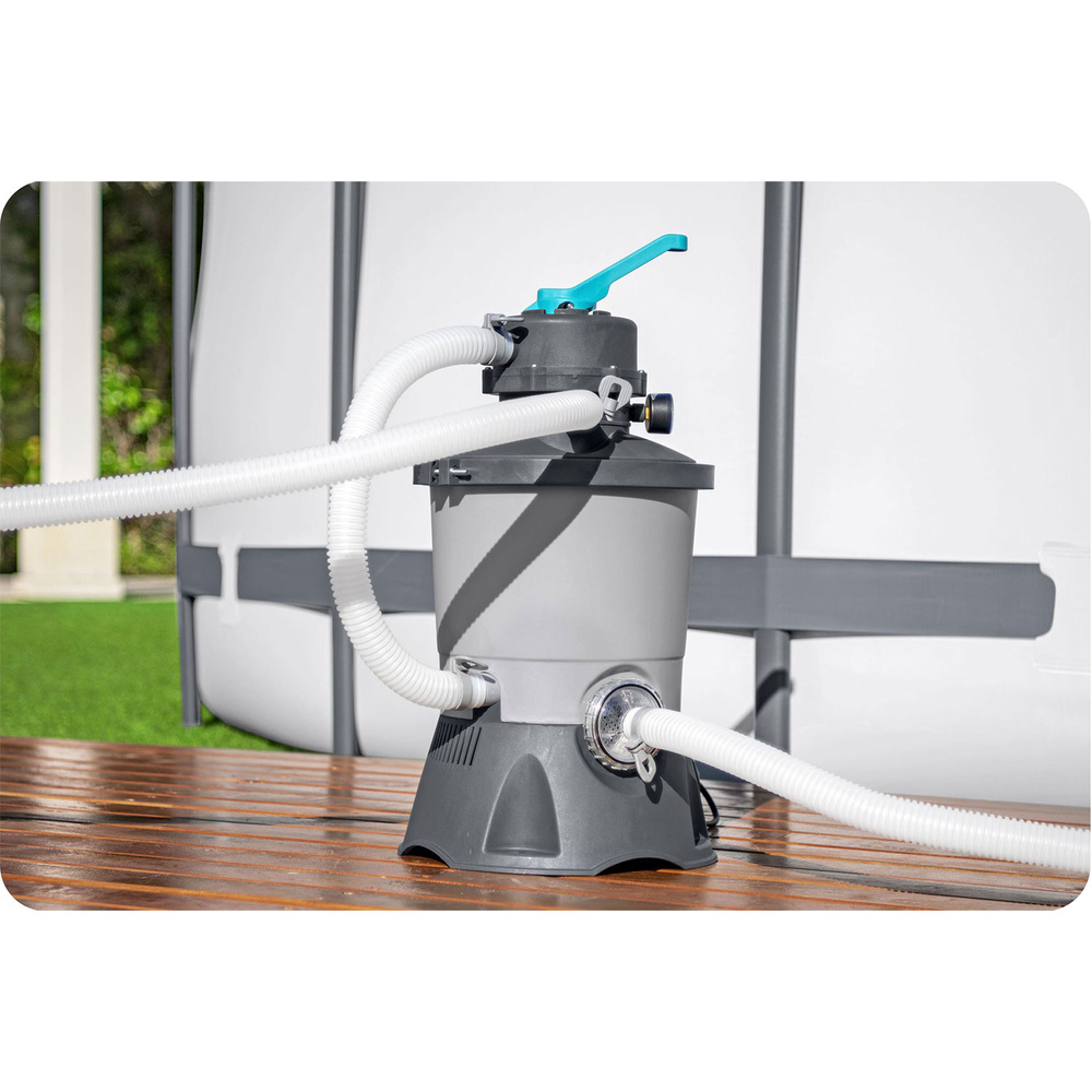 Pompa piaskowa do basenów + kulki filtracyjne 3596l/h Bestway 58515