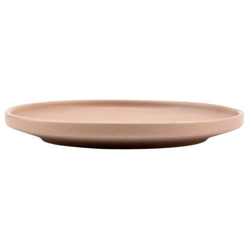 Talerz deserowy ceramiczny beżowy SOHO 20,5 cm