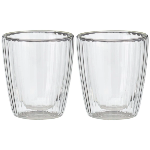 Szklanki termiczne z podwójną ścianką do kawy i herbaty 230 ml 2 szt.