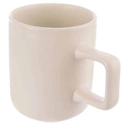 Kubek ceramiczny kremowy SKANDI 380 ml