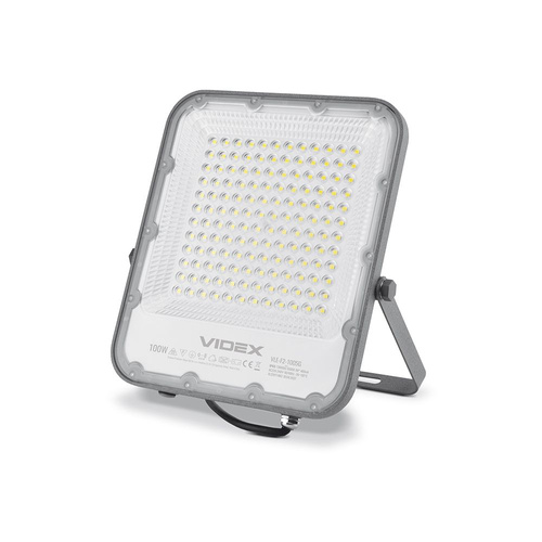 Naświetlacz Videx LED 100W 13000lm neutralna biel 5000K aluminium IP65 120°